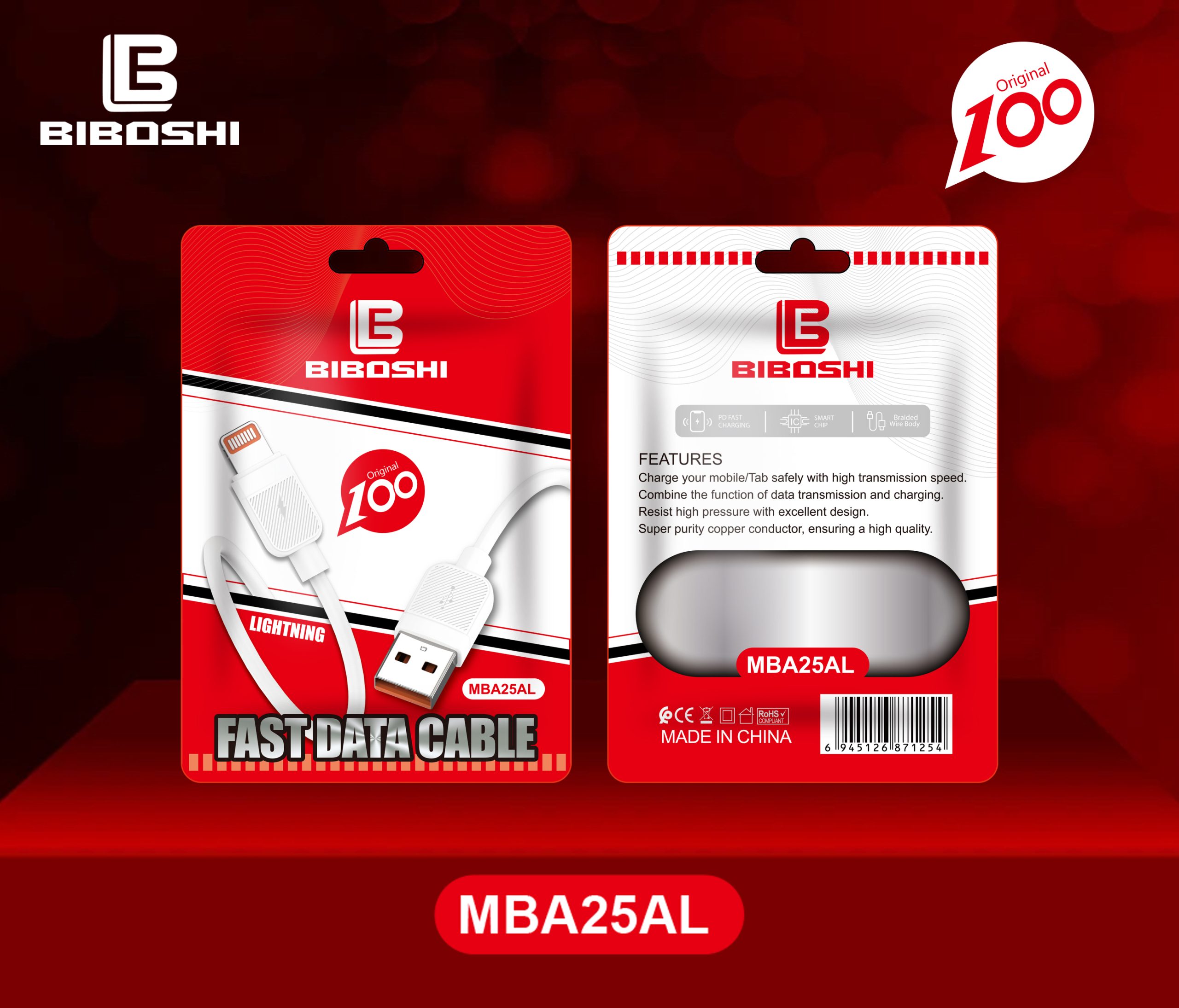 High quality wholesale factory fast charging data cable 25w mobile phone cable wire line